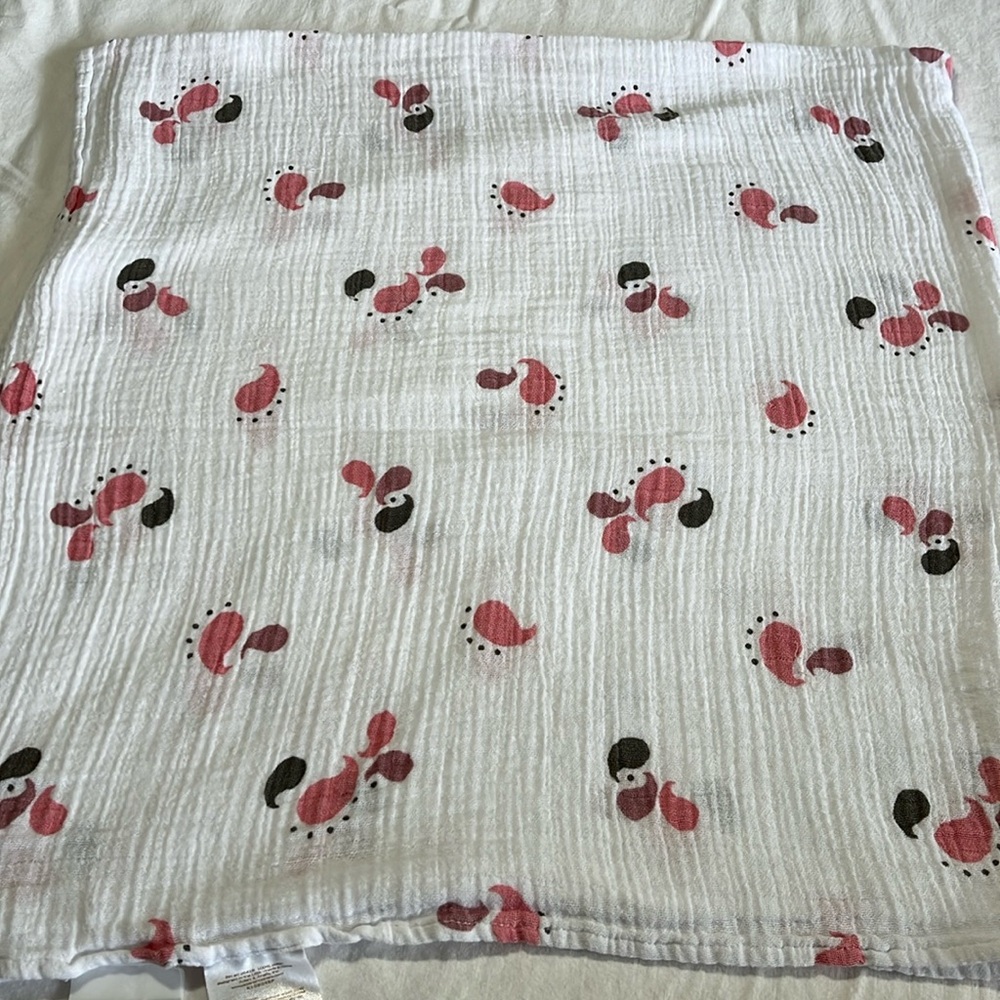 Aden & Anais muslin swaddle blanket